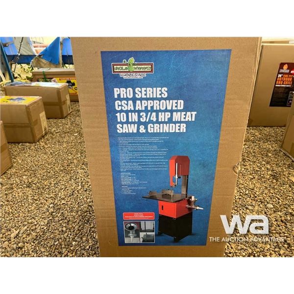 (UNUSED) PRO 10 IN. 3/4HP MEAT SAW & GRINDER