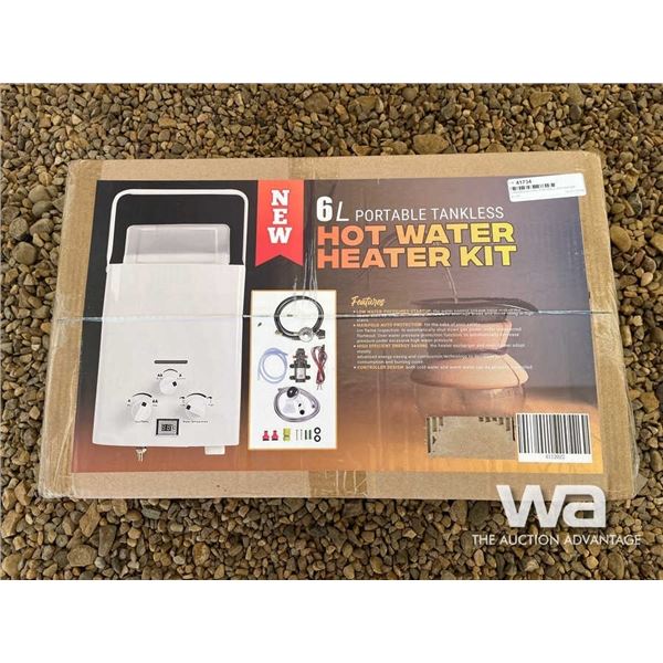 (UNUSED) 6 LITRE PORTABLE HOT WATER HEATER