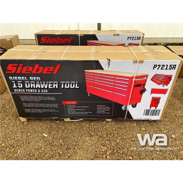 (UNUSED) SIEBEL 15 DRAWER TOOL BENCH