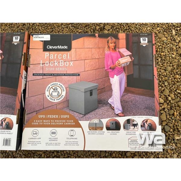 (UNUSED) CLEVERMADE PARCEL LOCK BOX