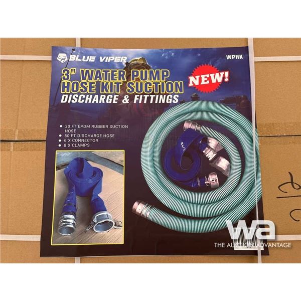 (UNUSED) 3 IN. WATER PUMP HOSE KIT