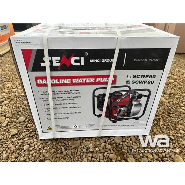 (UNUSED) SENCI SCWP80 GASOLINE WATER PUMP