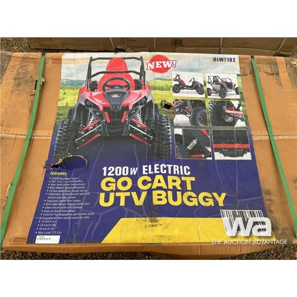 (UNUSED) 1200 W ELECTRIC GO CART UTV BUGGY