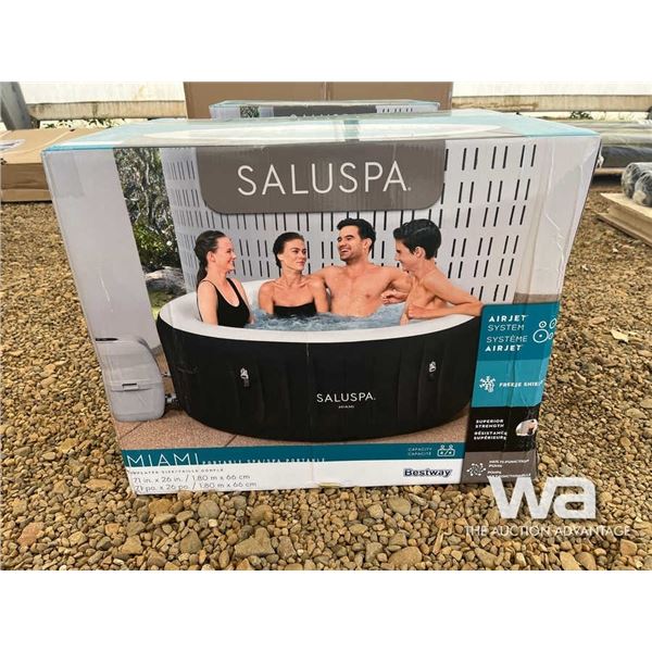 (UNUSED) 76"X26" PORTABLE SPA