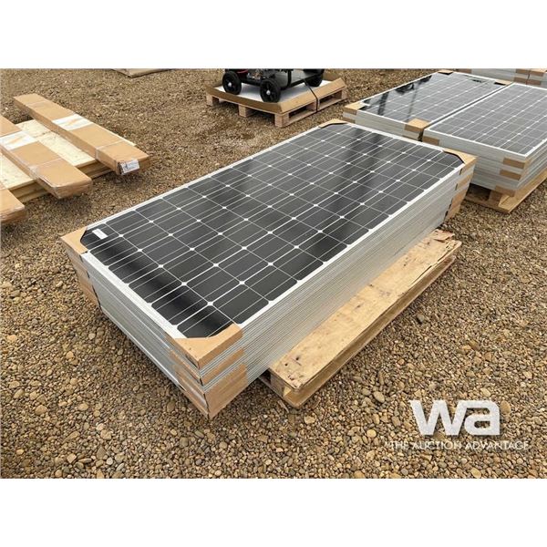 (UNUSED) (8) 62" X 32" SOLAR PANELS