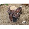 Image 2 : H.S. LEBMAN 15.5" WESTERN SADDLE