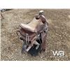 Image 3 : H.S. LEBMAN 15.5" WESTERN SADDLE