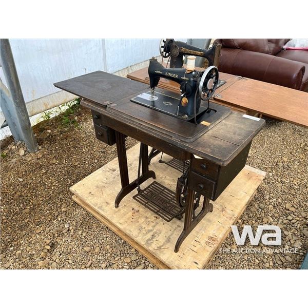 SINGER TREADLE SEWING MACHINE