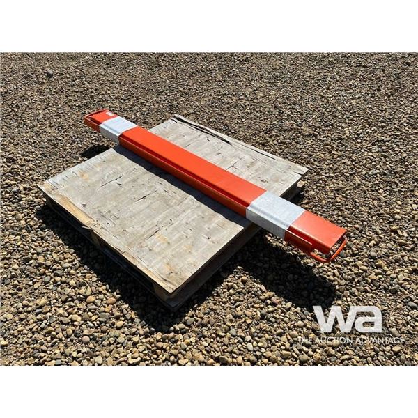 (UNUSED) 72" FORKLIFT FORK EXTENSIONS