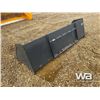Image 4 : (UN-USED) 98" SKID STEER SNOW BUCKET