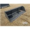 Image 2 : (UN-USED) 98" SKID STEER SNOW BUCKET