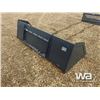 Image 3 : (UN-USED) 98" SKID STEER SNOW BUCKET
