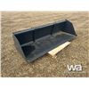 Image 2 : (UN-USED) 102" SKID STEER SNOW BUCKET