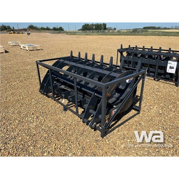(UNUSED) 72" ROOT RAKE ATTACHMENT