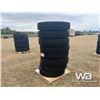 Image 4 : (UNUSED) (8) KAPSEN HS217 11R24.5 TRUCK DRIVE TIRE