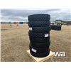 Image 3 : (UNUSED) (8) KAPSEN HS217 11R24.5 TRUCK DRIVE TIRE