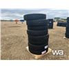 Image 3 : (UNUSED) (8) KAPSEN HS217 11R24.5 TRUCK DRIVE TIRE