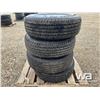Image 8 : (4) FIRESTONE TRANSFORCE LT245/75R17 TIRES & RIMS