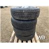 Image 8 : (4) FIRESTONE TRANSFORCE LT245/75R17 TIRES & RIMS