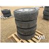 Image 3 : (4) FIRESTONE LT245/75R17 TIRES & RIMS