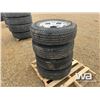 Image 4 : (4) FIRESTONE LT245/75R17 TIRES & RIMS