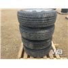 Image 8 : (4) FIRESTONE LT245/75R17 TIRES & RIMS