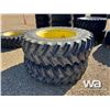 Image 2 : (2) FIRESTONE 20.8-42 TRACTOR TIRES & RIMS