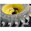 Image 5 : (2) FIRESTONE 20.8-42 TRACTOR TIRES & RIMS