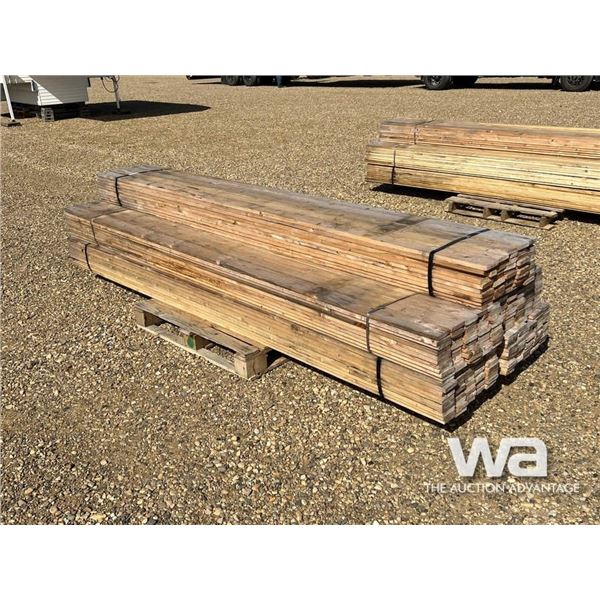 (250) 10 FT. 1X4" LUMBER