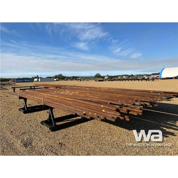 (75) PIECES 2 3/8" DRILL STEM PIPE