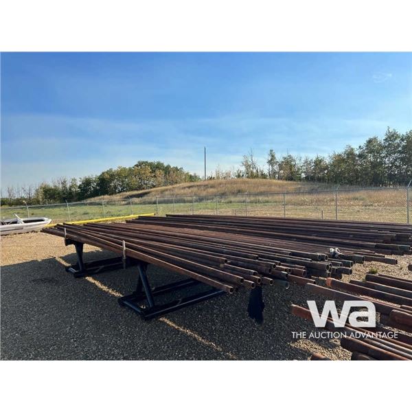 (75) PIECES 2 3/8" DRILL STEM PIPE
