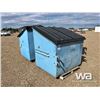 Image 2 : (2) DUMPSTERS WITH LIDS