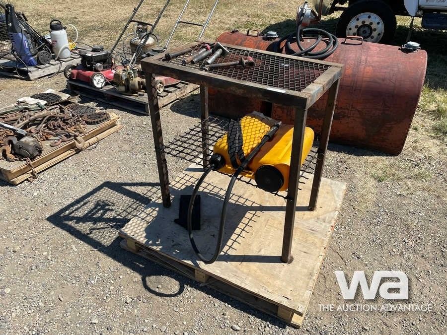 STEEL RACK, FIRE WATER TANK - Weaver Bros. Auctions Ltd.
