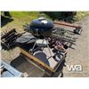 Image 2 : WEBER COAL BBQ, GOLF CLUBS W/ STROLLER, LAWN GAMES