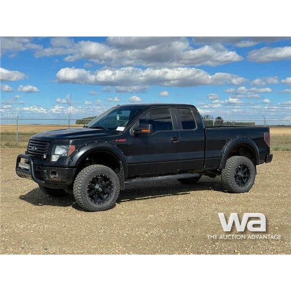 2012 FORD F150 E-CAB PICKUP