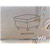Image 4 : (UNUSED) GREY COUCH & FOOT REST