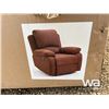 Image 3 : (UNUSED) 3PC BROWN RECLINER SOFA SET