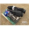 Image 3 : (2) GOLF BAGS, LH CLUBS, PORTABLE COT, GARDEN ACC.