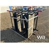 Image 2 : 18" X 4 FT. METAL & WOOD SHELVING