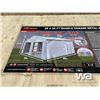 Image 3 : (UNUSED) TMG 25 X 25 FT. METAL DOUBLE GARAGE