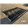 Image 2 : (UNUSED) 20 FT. STEEL DRIVEWAY GATES