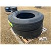 Image 3 : (UNUSED) (3) GRIZZLY 11R24.5 TRUCK STEERING TIRES
