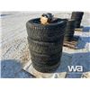 Image 1 : (4) HANKOOK P275/55R20 WINTER TIRES & RIMS