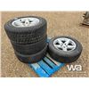 Image 1 : (4) WINTERCAT RADIAL SST LT275/65R20 TIRES & RIMS