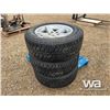 Image 2 : (4) WINTERCAT RADIAL SST LT275/65R20 TIRES & RIMS