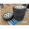 Image 3 : (4) WINTERCAT RADIAL SST LT275/65R20 TIRES & RIMS