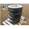 Image 2 : (4) LT245/75R16 TIRES & RIMS