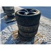 Image 3 : (4) BRIDGESTONE 235/55R18 TIRES & RIMS