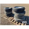 Image 1 : (7) 16" TIRES ON FORD RIMS