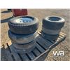 Image 4 : (7) 16" TIRES ON FORD RIMS